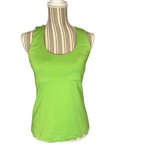 Athleta Women’s Green Athletic Yoga Tank Top Size Med 36C